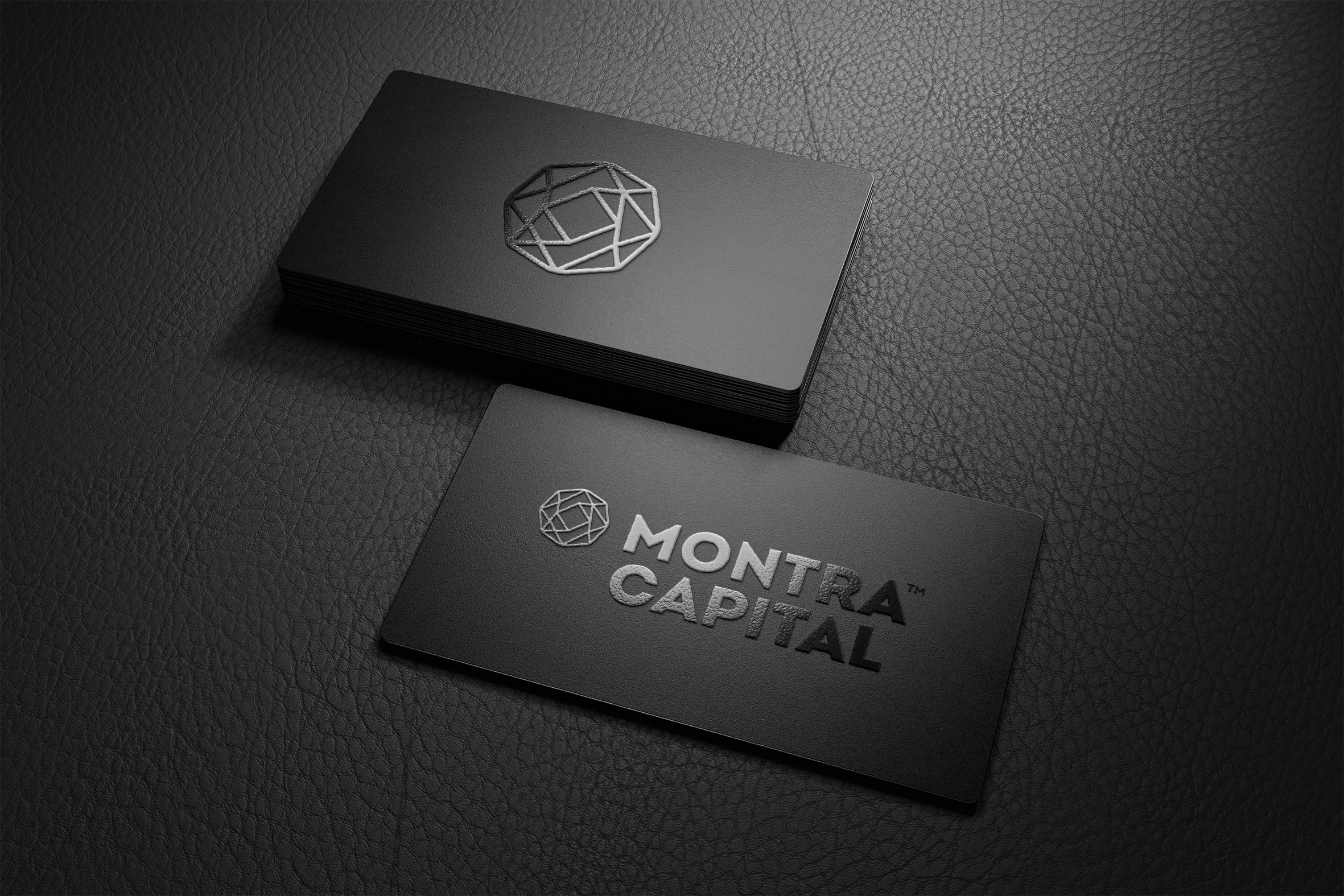 AQU-02-Luxury Business Card Mockup Montra Capital Luxury Business Card