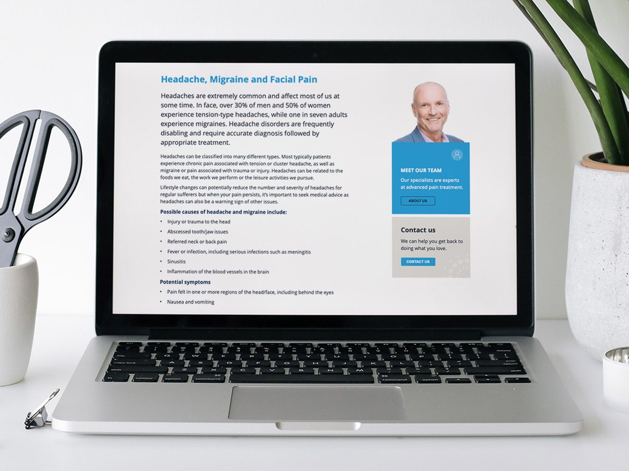 SEO for Medical - QPain