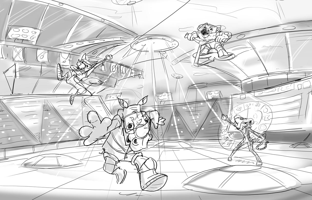 Summer Reading Club Sketch